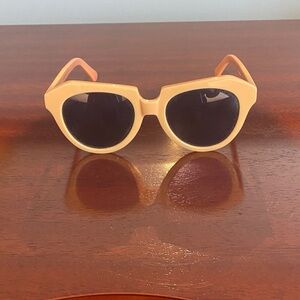 Stylish Karen Walker Peach Sunglasses